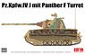 Pz.Kpfw.IV J mit Panther F Turret (Plastic model)