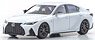 Lexus IS350 F Sport White Nova Glass Flake (Diecast Car)