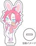 Acrylic Petit Stand [Idol Time PriPara] 05 Easter Ver. Asahi Mitaka (Mini Chara) (Anime Toy)