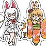 Acrylic Key Ring [Kemono Friends] 02 New Year Ver. Box (GraffArt) (Set of 9) (Anime Toy)