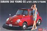 Subaru 360 Young SS w/60`s Girls Figure (Model Car)