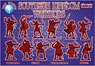 Southern Kingdom Warriors.Set 1.Rangers and Scouts.(Set of 48) (Plastic model)