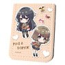 Leather Sticky Notes Book [Rascal Does Not Dream of Bunny Girl Senpai] 01 Mai & Tomoe Valentine Ver. (Mini Chara) (Anime Toy)