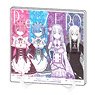 Acrylic Art Board [Re:Zero -Starting Life in Another World-] 02 Emilia & Rem & Ram & Echidna (Anime Toy)