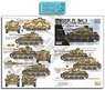 WWII 独 ドイツ武装親衛隊 第1SS機甲師団(LAH)所属のIV号戦車J型1944～1945 パート2 (デカール)