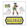 [Combat Mecha Xabungle] Acrylic Figure [Rag Uralo] (Anime Toy)