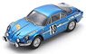 Alpine A110 No.10 Vainqueur Rallye des Routes du Nord 1963 Jean Vinatier - Marcel Callewaert (Diecast Car)