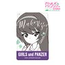 Girls und Panzer das Finale Mako Reizei Lette-graph 1 Pocket Pass Case (Anime Toy)