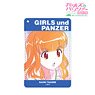 Girls und Panzer das Finale Saori Takebe Ani-Art Clear Label 1 Pocket Pass Case (Anime Toy)