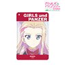 Girls und Panzer das Finale Klara Ani-Art Clear Label 1 Pocket Pass Case (Anime Toy)