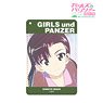 Girls und Panzer das Finale Kinuyo Nishi Ani-Art Clear Label 1 Pocket Pass Case (Anime Toy)