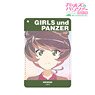 Girls und Panzer das Finale Hosomi Ani-Art Clear Label 1 Pocket Pass Case (Anime Toy)