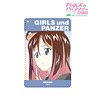 Girls und Panzer das Finale Megumi Ani-Art Clear Label 1 Pocket Pass Case (Anime Toy)