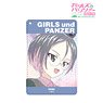 Girls und Panzer das Finale Rumi Ani-Art Clear Label 1 Pocket Pass Case (Anime Toy)
