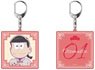 Osomatsu-san Reversible Acrylic Key Ring Osomatsu Asian Beauty Ver. (Anime Toy)