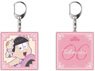 Osomatsu-san Reversible Acrylic Key Ring Todomatsu Asian Beauty Ver. (Anime Toy)