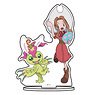 Chara Acrylic Figure [Digimon Adventure:] 06 Mimi Tachikawa & Palmon Easter Ver. (Especially Illustrated) (Anime Toy)