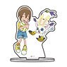 Chara Acrylic Figure [Digimon Adventure:] 08 Hikari Yagami & Gatomon Easter Ver. (Especially Illustrated) (Anime Toy)