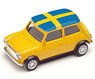 (HO) Mini Cooper European Championship 2021 Sweden (Model Train)