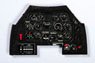 P-51B/C Instrument Panel (for Tamiya/ICM) (Plastic model)