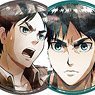 [Attack on Titan] Character Badge Collection Eren Art-Pic (Set of 8) (Anime Toy)