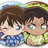 Detective Conan Can Badge+ Flower Lei Ver. (Set of 10) (Anime Toy)