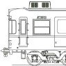 16番(HO) 京王 5000系 冷房 分散小型クーラー6基 4輌 車体キット (組み立てキット) (鉄道模型)
