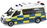 Tiny City No.172 Mercedes-Benz Sprinter Sprinter Police Traffic (with mesh window shields) (AM7521) (Diecast Car)