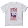 Detective Conan Kid the Phantom Thief Window T-Shirt White L (Anime Toy)