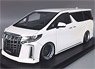 Toyota Alphard (H30W) Executive Lounge S Pearl White (Diecast Car)