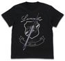 Fate/Grand Order - Divine Realm of the Round Table: Camelot Lancelot Motif T-Shirt Black M (Anime Toy)
