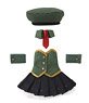 Military Costume Set (Khaki x Black) (Fashion Doll)