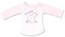 PNS Fluffy Animal Lagran T-shirt (Pink x White) (Fashion Doll)