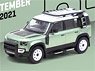 Land Rover Defender 110 Green Metallic (ミニカー)