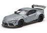 Pandem GR Supra V1.0 Matte Gray (LHD) (Diecast Car)