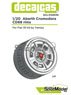 Abarth Cromodora CD68 Rims for Fiat 131 Kit by Tamiya (Accessory)