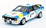 Audi Quattro 1982 Rally Sweden Winner #4 Stig Blomqvist / Bjorn Cederberg (Diecast Car)