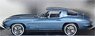 シボレー コルベット スティングレー 1963 メタリックライトブルー (ミニカー)
