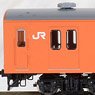 JR 103系 通勤電車 (JR西日本仕様・黒サッシ・オレンジ) 基本セット (基本・4両セット) (鉄道模型)