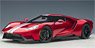 フォード GT 2017 (メタリック・レッド/シルバー・ストライプ) (ミニカー)