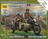 Soviet Motorcycle M-72 with Sidecar and Crew (Plastic model)