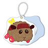 Pui Pui Molcar Mirror Key Ring Teddy (Anime Toy)