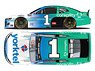 `カート・ブッシュ` #1 Caregility/Yorktel シボレー カマロ NASCAR 2021 (ミニカー)