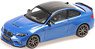 BMW M2 CS 2020 ブルー/ゴールドホイール (ミニカー)