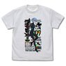 Evangelion Rei Ayanami [Tentative Name] Full Color T-Shirt White S (Anime Toy)