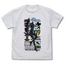 Evangelion Rei Ayanami [Tentative Name] Full Color T-Shirt White M (Anime Toy)