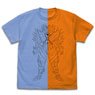ドラゴンクエスト ダイの大冒険 フレイザード 切り替えTシャツ SAX×ORANGE XL (キャラクターグッズ)