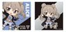Girls und Panzer das Finale Square Cushion Alice Shimada Black Cape Ver. (Anime Toy)