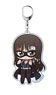 Girls und Panzer das Finale Acrylic Key Ring Shiho Nishizumi Black Cape MaskVer. (Anime Toy)