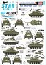 US Armored Mix # 2. M24 Chaffee in Europe 1944-45. (Decal)